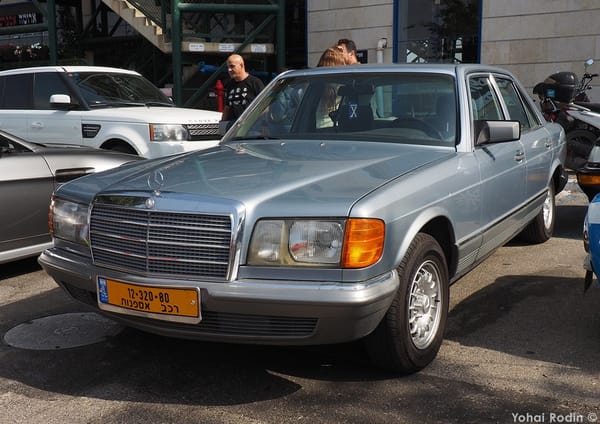 Car Show Classics: It's the Smorgasbord That is Israel's Classic Community 45 1980 Grey Mercedes-Benz 280SE W126