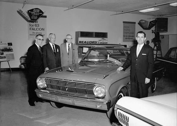 Vintage Photos: Ford Dealers, Showrooms & Deliveries In The '50s-'60s 8 deaudryford