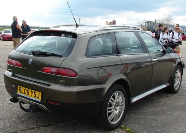 Carshow Outtake: 2005 Alfa Romeo 156 Crosswagen Q4 1.9JTD – Almost Everything Alfa Wasn’t 3 DSC00831 2