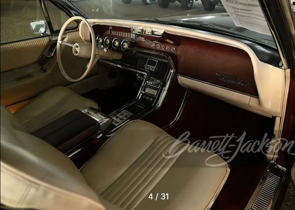 Screenshot 2025 06 12 at 14 43 36 1965 FORD THUNDERBIRD Vehicle Barrett Jackson Auction Company Worlds Greatest Collector Car Auctions