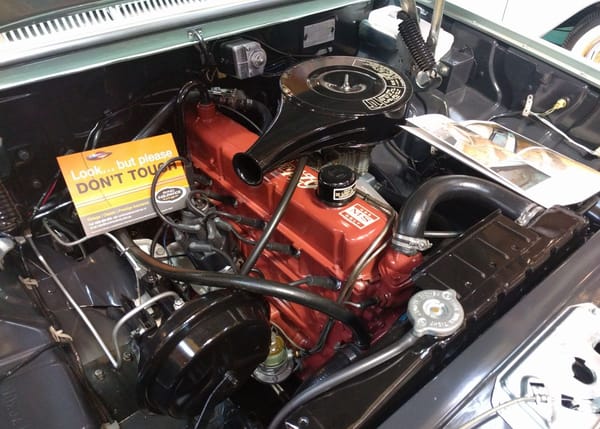 Car Show Classic: 2017 Motorclassica - A Hall Of Holden History 21 1963 Holden EH 179 engine