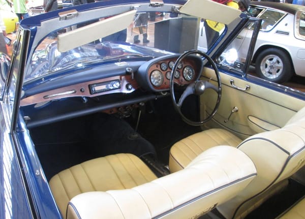 Car Show Classics More Highlights From Motorclassica 10 Bristol 405 interior
