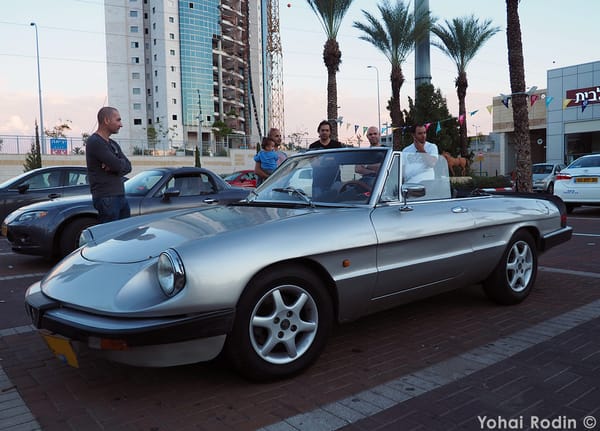 Silver Type 105 Alfa Romeo Spider
