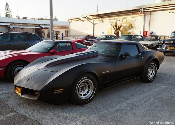 1982 Matt Black Chevrolet Corvette C3
