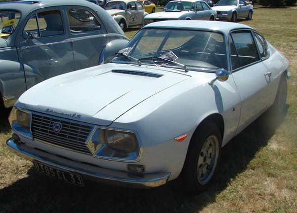 Car Show Classics: At The Chappelle de Vehicules Anciennes At Tonneins, France, For The Fete Of Saint Christopher. 49 fulvia sports.1