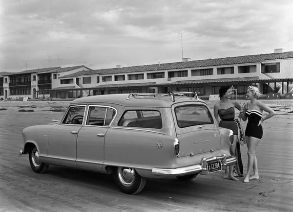 Junkyard Classic/Automotive History: 1955 Rambler Cross Country - How Rambler Won The Compact And Price Wars Of The 1950's And Saved AMC 64 Rambler 1955 Station Wagon 2