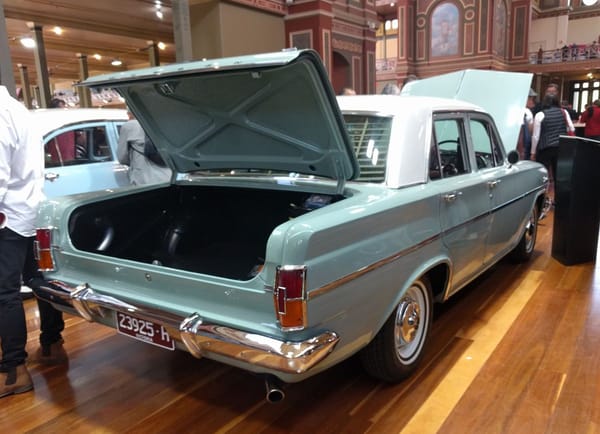 Car Show Classic: 2017 Motorclassica - A Hall Of Holden History 18 1963 Holden EH Special rear