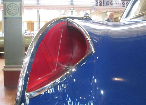 Car Show Classics More Highlights From Motorclassica 24 Facel Vega tail light