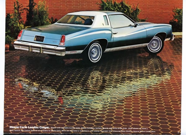 Curbside Classic: 1976 Chevrolet Monte Carlo - Finding Your Comfort Zone 2 1976 Chevrolet Monte Carlo 02