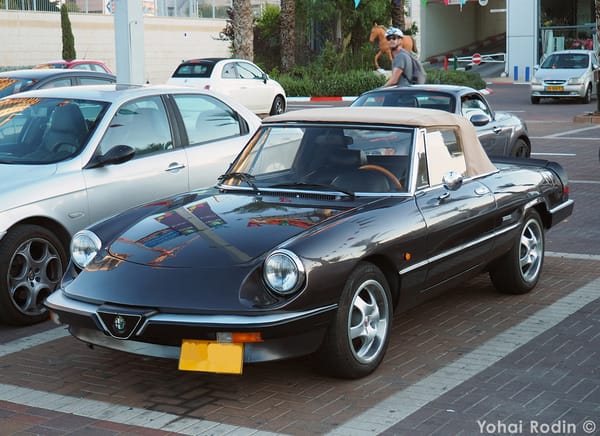 Brown Type 105 Alfa Romeo Spider