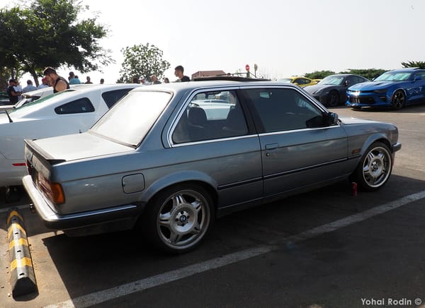 Car Show Classics: It's the Smorgasbord That is Israel's Classic Community 51 Grey BMW E30