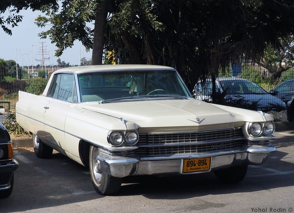 Car Show Classics: It's the Smorgasbord That is Israel's Classic Community 26 1963 Grey Cadillac Coupe DeVille