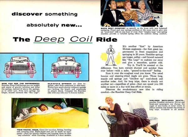 Junkyard Classic/Automotive History: 1955 Rambler Cross Country - How Rambler Won The Compact And Price Wars Of The 1950's And Saved AMC 23 Rambler 1955 coils br 05