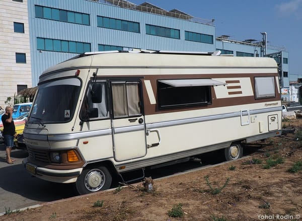 Car Show Classics: It's the Smorgasbord That is Israel's Classic Community 80 1985 Hymer-Mobile 660