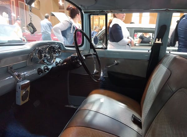 Car Show Classic: 2017 Motorclassica - A Hall Of Holden History 15 1961 Holden EK Special interior