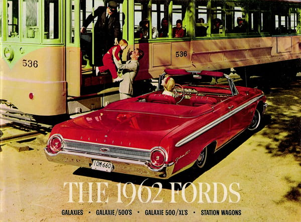 Antique Store Classic: 1962 Ford Owner's Manual, Decoding Some Fella's New Car - Part II 7 1962 Galaxie 2