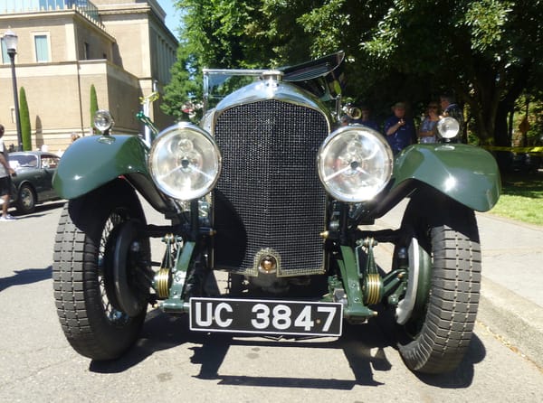 Car Show Classics: Streamlined Sundays: Cars in the Park, Part 3 - Slow Looks at Fast Cars 7 28Bentley45L3