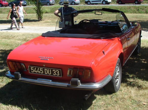 Car Show Classics: At The Chappelle de Vehicules Anciennes At Tonneins, France, For The Fete Of Saint Christopher. 27 504 conv