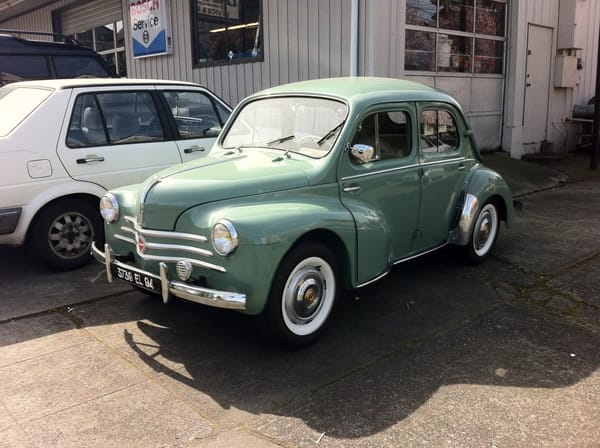 Curbside Classic: Renault 4CV - Quattre Pattes on the Lot 11 Renault 4CV 4483