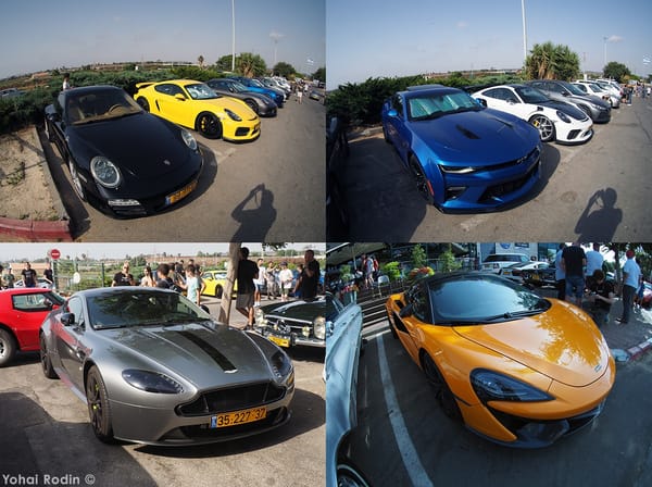 Car Show Classics: It's the Smorgasbord That is Israel's Classic Community 76 Porsche 911, Aston Martin, Mclaren, Camaro