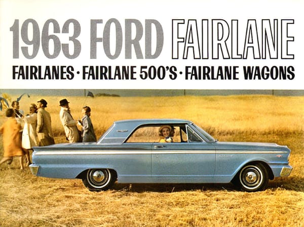 Curbside Classic: Mercedes 190D - Heck, Flossie, I Haven't Seen You In Years! 21 1963 Ford Fairlane 01