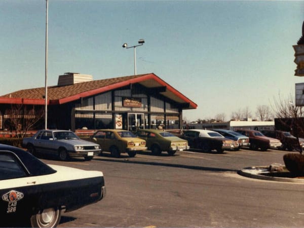 Vintage Picture Outtake: Lunchtime, Then And Now 1 Fairfax Roy Rogers 1980 B
