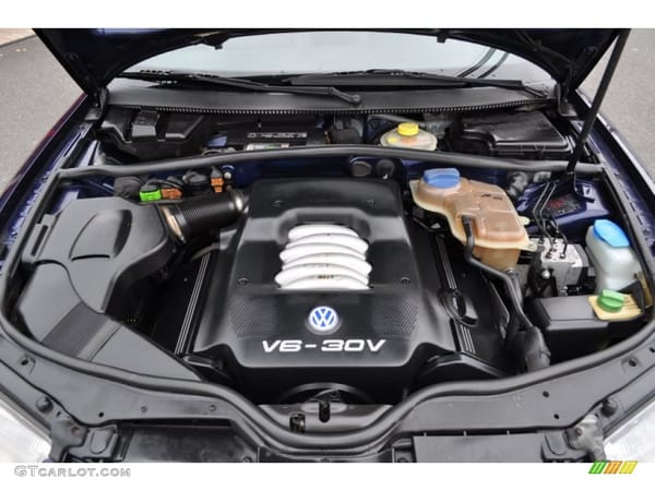 COAL: 2001 Passat GLX 5 Speed – From the Chrysler Frying Pan Into The VW - er - Frying Pan 8 2001PassatEngine2