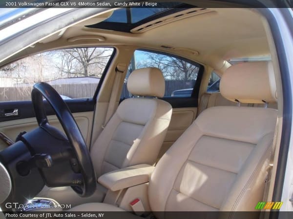 COAL: 2001 Passat GLX 5 Speed – From the Chrysler Frying Pan Into The VW - er - Frying Pan 12 2001PassatInter