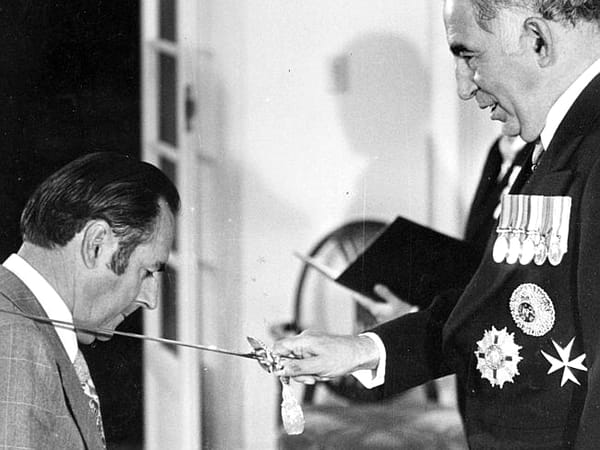Automotive History: Jack Brabham - You Make Your Own Luck 94 knighthood1