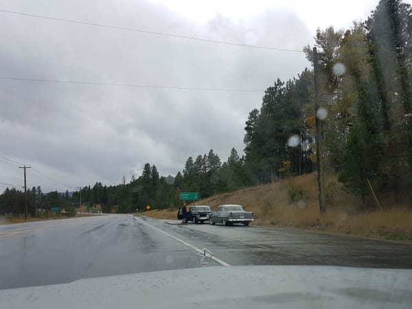 The Great Beater Challenge: Day 1, Part 1 - Off To A Slow Start 23 rain-1