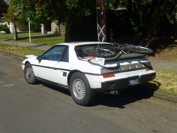 Curbside Classic: 1984 Pontiac Fiero - GM's Deadly Sin #19 - Give Us Five Years To Get It Almost Right And Then We'll Kill It 3 cc-203-080