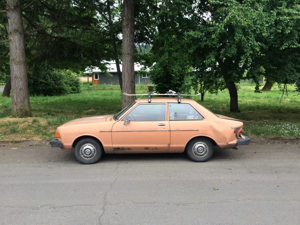 Neighborhood Outtake #1: 1981 Datsun 210 1 CC 329 010