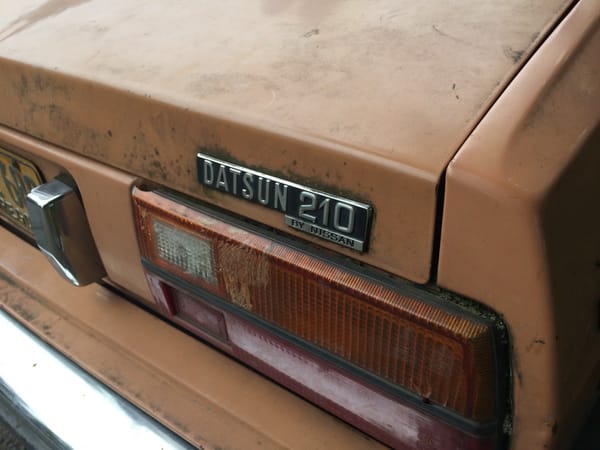 Neighborhood Outtake #1: 1981 Datsun 210 3 CC 329 015