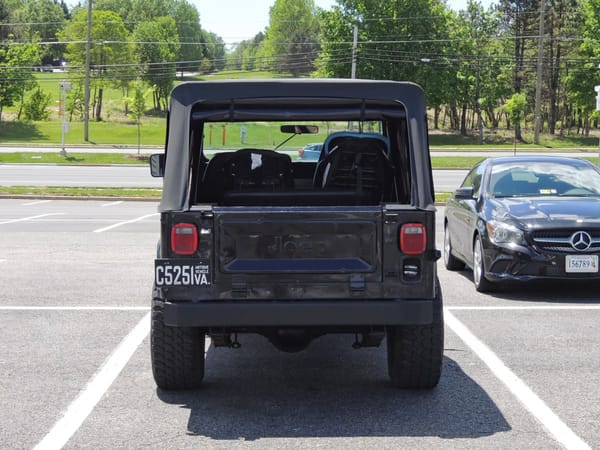 Curbside Classic: 1985 Jeep Scrambler (CJ-8) - A Pickup In Disguise 10 Rear 1