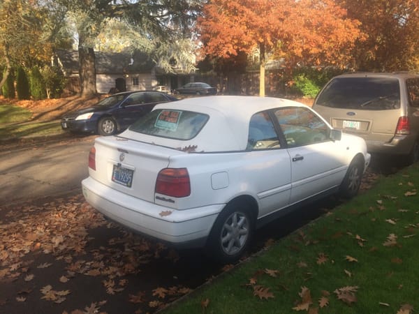 CC For Sale: 1996 VW Cabrio - Just In Time For Winter 2 CC 343 030
