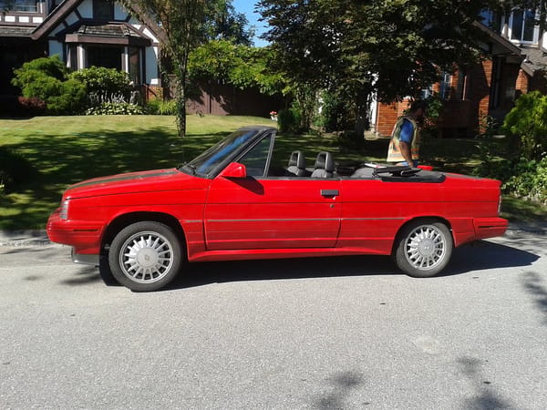 Curbside Classic: 1985 Renault Alliance Convertible - Ton Camembert à la Open Air 10 Renault Alliance convertible side robadr
