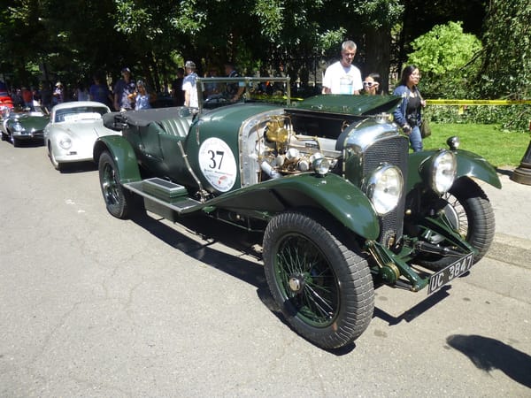 Car Show Classics: Streamlined Sundays: Cars in the Park, Part 3 - Slow Looks at Fast Cars 6 28Bentley45L2