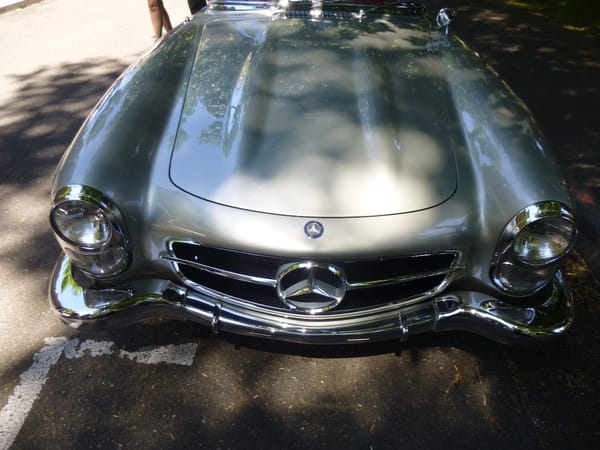 Car Show Classics: Streamlined Sundays: Cars in the Park, Part 3 - Slow Looks at Fast Cars 45 57MB300SLRdstr1
