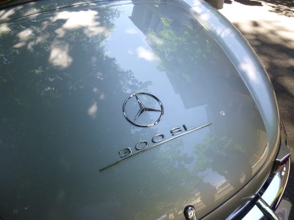 Car Show Classics: Streamlined Sundays: Cars in the Park, Part 3 - Slow Looks at Fast Cars 44 57MB300SLRdstr2