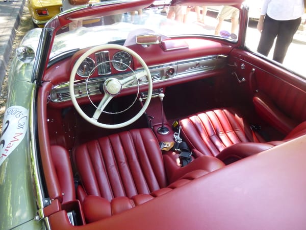 Car Show Classics: Streamlined Sundays: Cars in the Park, Part 3 - Slow Looks at Fast Cars 43 57MB300SLRdstr3