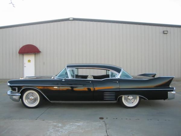 Cohort Outtake: 1953 & 1958 Cadillacs - Dimensions 2 Cadillac 1958 Extended Deck Sedan For Sale Australia 15