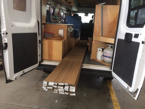 My Promaster Van Build: Rear Entry, Hidden Bath/Shower, and a Few Other Unusual Details 34 CC 386 011