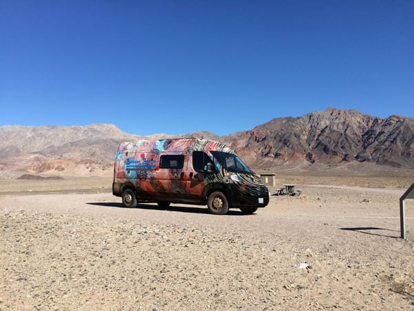 Painted van