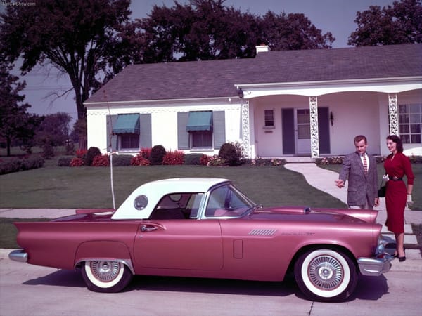 Curbside Classic: 1957 Ford Thunderbird - The Most Perfectly Styled American Car Of The 1950s? 12 1957FordThunderbirdAd01