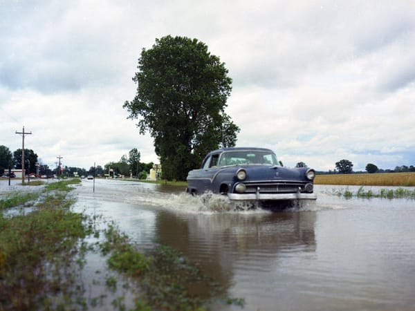 Vintage Snapshots: Flooding 9 flood howard county 3