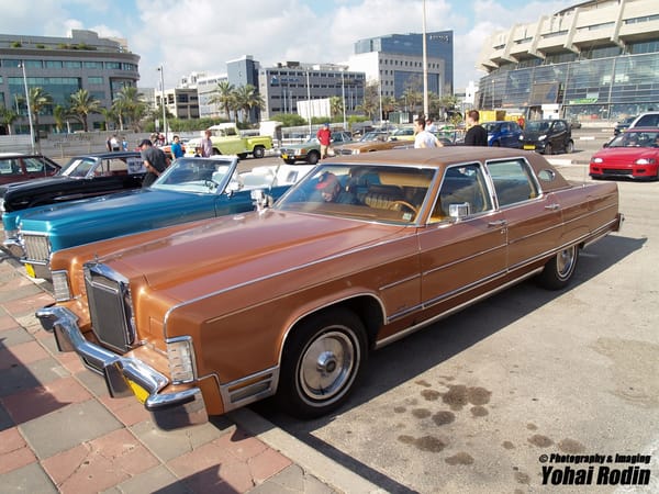CCs In Israel: March 2020 – Usual Suspects Apply Here 14 1978 Brown Lincoln Continental Town Car