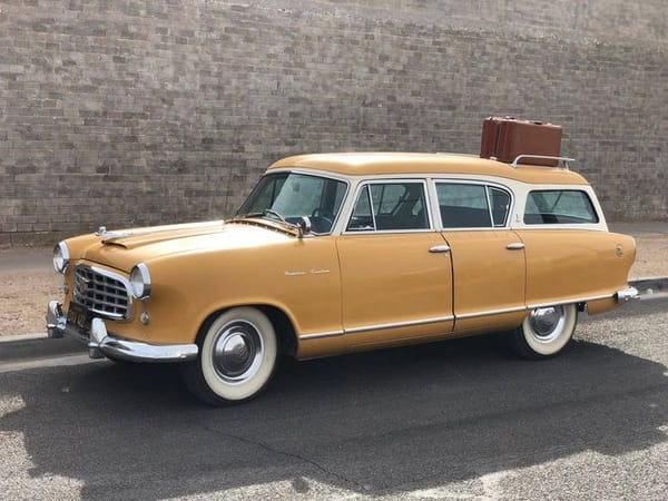 Junkyard Classic/Automotive History: 1955 Rambler Cross Country - How Rambler Won The Compact And Price Wars Of The 1950's And Saved AMC 67 Rambler 1955 wagon hemmings
