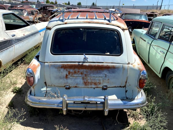 Junkyard Classic/Automotive History: 1955 Rambler Cross Country - How Rambler Won The Compact And Price Wars Of The 1950's And Saved AMC 52 IMG 3927