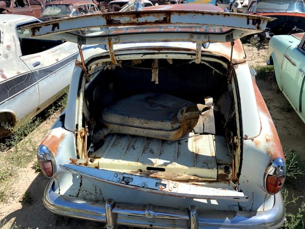 Junkyard Classic/Automotive History: 1955 Rambler Cross Country - How Rambler Won The Compact And Price Wars Of The 1950's And Saved AMC 54 IMG 3929