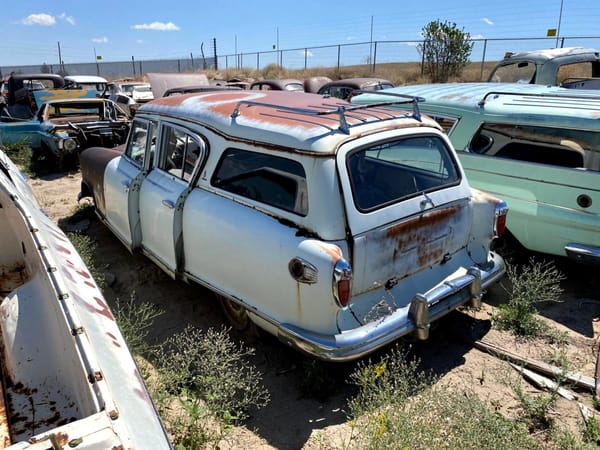 Junkyard Classic/Automotive History: 1955 Rambler Cross Country - How Rambler Won The Compact And Price Wars Of The 1950's And Saved AMC 47 IMG 3930